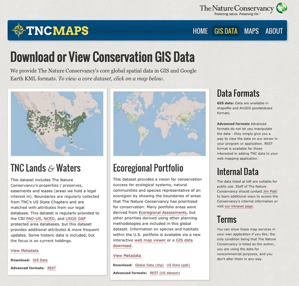 TNC Maps